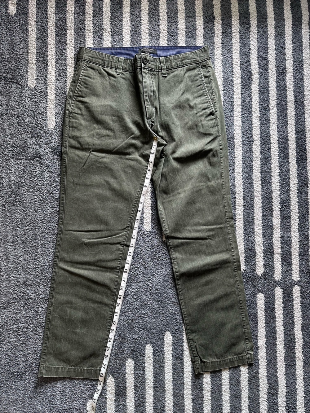 Banana Republic Olive Green Chino Pants